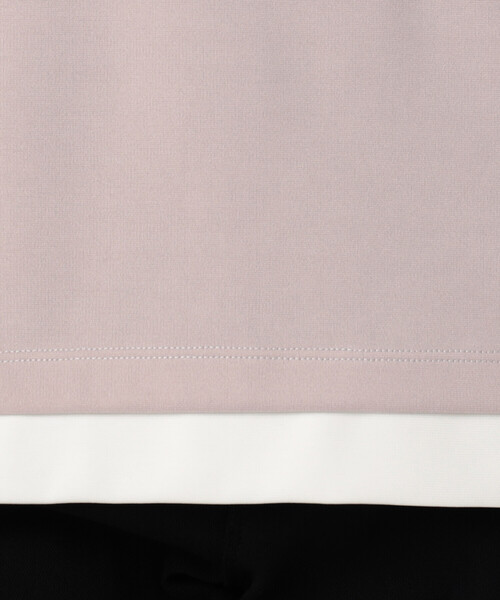 COMME CA ISM（コムサイズム）の「フェイクレイヤード Tシャツ（Tシャツ/カットソー・メンズ・ホワイト/ブラック/ミント/チャコール/ライトグレー/ワイン・MEDIUM/LARGE）」の15枚目の写真