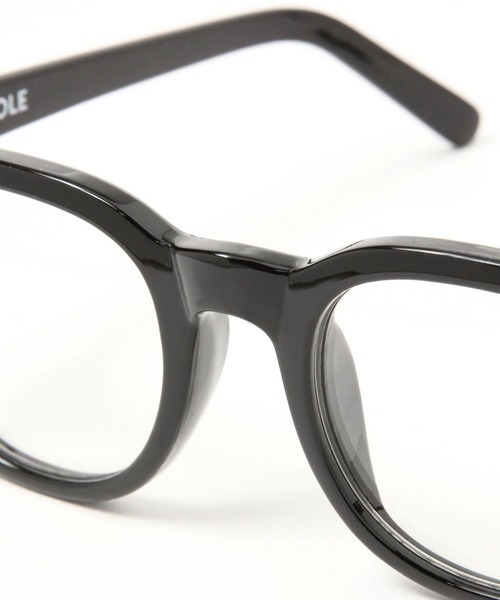 LAKOLE（ラコレ）の「ワイドフレームウェリントングラス / 167518（メガネ・レディース・その他4/グレー/イエロー・FREE）」の8枚目の写真