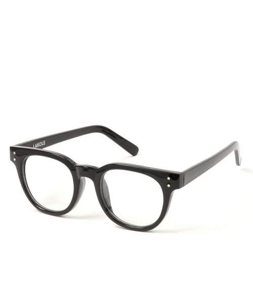 LAKOLE（ラコレ）の「ワイドフレームウェリントングラス / 167518（メガネ・レディース・その他4/グレー/イエロー・FREE）」の12枚目の写真