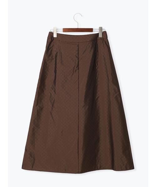 Te chichi（テチチ）の「キルティングジャカードフレアスカート（スカート・レディース・ブラック/ブラウン・SMALL/MEDIUM）」の22枚目の写真