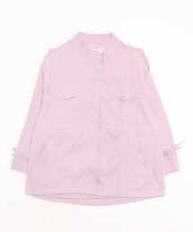 WEGO | WEGO/リボンウエストシャーリングブルゾン(ミリタリージャケット)