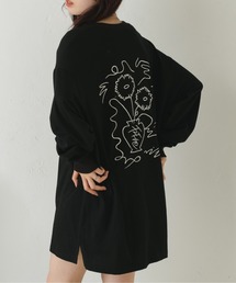 Kastane | 【UNISEX】SIXSENCE FLOWERロンT(Tシャツ/カットソー)