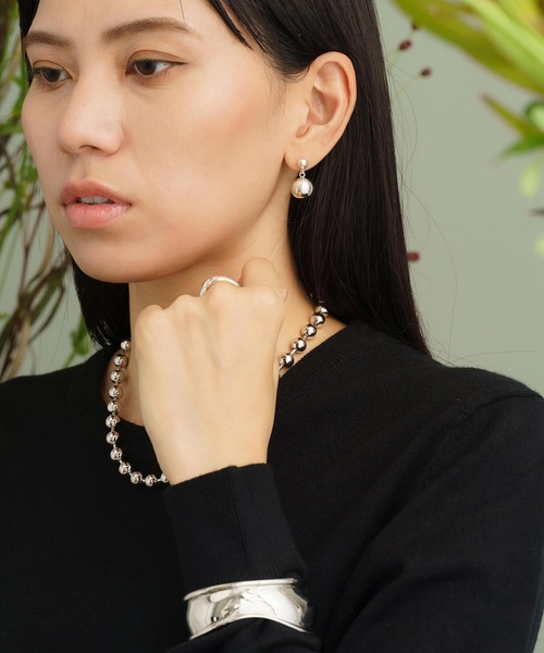ANOH(アノー)の「【Silver925】ボールピアス(ピアス(両耳用)・レディース・シルバー/ゴールド・FREE)」の11枚目の写真