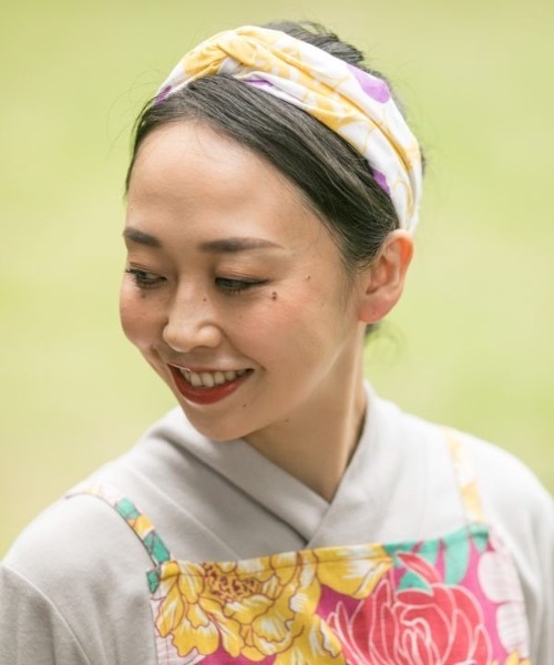 カヤ（カヤ）の「【カヤ】梅ヘアバンド（ヘアバンド・レディース・グリーン系その他/イエロー/レッド・FREE）」の7枚目の写真