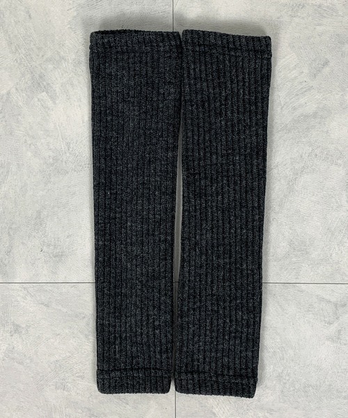 me+em select(ミームセレクト)の「肘丈リブアームウォーマー(アームカバー・レディース・アイボリー/ブラック/グレー/チャコールグレー・FREE)」の12枚目の写真