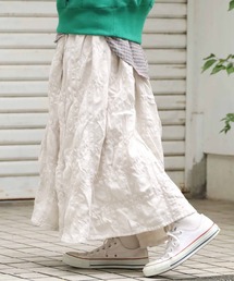HARVESTY/ハーベスティ イージーカルメンスカートシュリンク ロングスカート