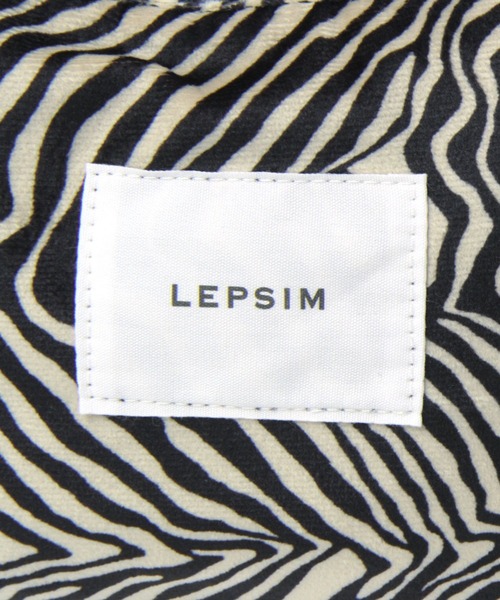 LEPSIM（レプシィム）の「アソートフナガタポーチ　162533（ポーチ・レディース・ゼブラ/アイボリー/ブルー・ONE SIZE）」の9枚目の写真