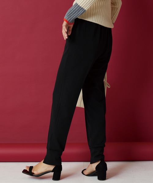 LAVEANGE（ラビアンジェ）の「スリットジョガーパンツ（その他パンツ・レディース・ブラウン/ブラック・3L/L/4L/M/LL）」の15枚目の写真