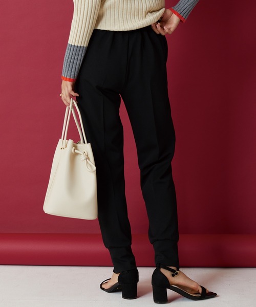 LAVEANGE（ラビアンジェ）の「スリットジョガーパンツ（その他パンツ・レディース・ブラウン/ブラック・3L/L/4L/M/LL）」の16枚目の写真