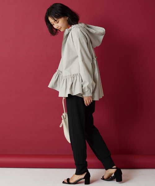 LAVEANGE（ラビアンジェ）の「スリットジョガーパンツ（その他パンツ・レディース・ブラウン/ブラック・3L/L/4L/M/LL）」の19枚目の写真