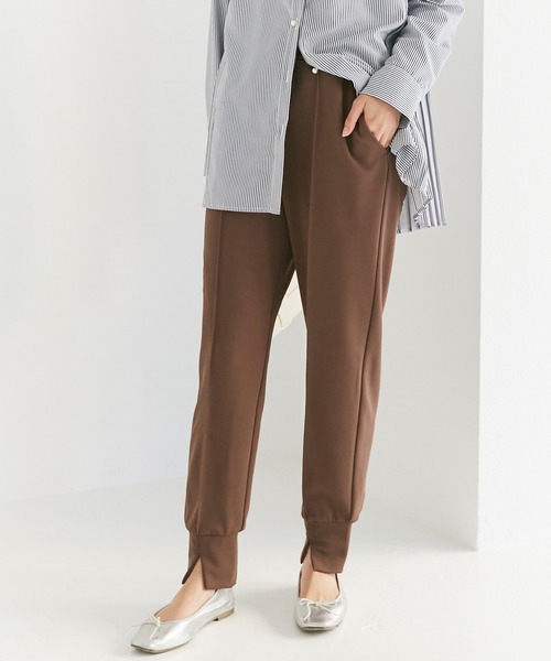 LAVEANGE（ラビアンジェ）の「スリットジョガーパンツ（その他パンツ・レディース・ブラウン/ブラック・3L/L/4L/M/LL）」の22枚目の写真