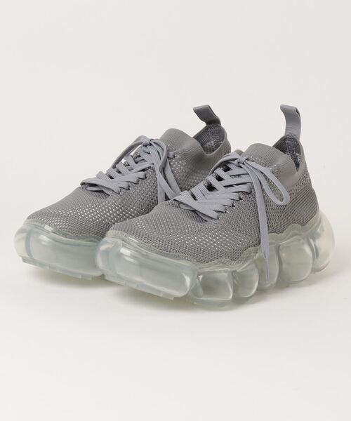 grounds(グラウンズ)の「grounds / グラウンズ/ JEWELRY GRAY / ICE GRAY(スニーカー・レディース・グレー・37)」の1枚目の写真