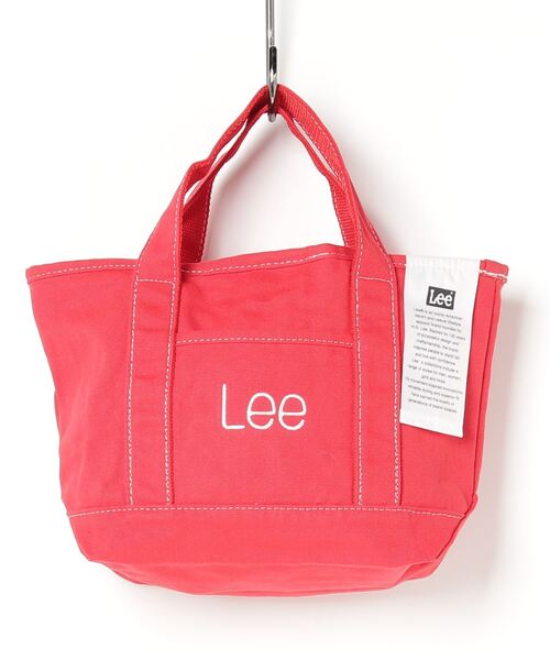 Lee(リー)の「【Lee/リー】ワンポイント刺繍 ヴィヴィットカラー キャンバス ミニトートバッグ/エコバッグ(トートバッグ・レディース・ブラック/オフホワイト/レッド/ピンク/グリーン/ブルー/マスタード・ONE SIZE)」の13枚目の写真