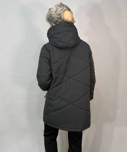 RUSTY（ラスティ）の「RUSTY/ラスティー  ルーズシルエット/ダウンジャケット   952208（ナイロンジャケット・レディース・ブラック/ホワイト・L/M）」の9枚目の写真