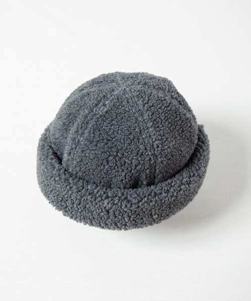 RACAL(ラカル)の「Boa Retro Fleece Roll Cap / ボアレトロフリースロールキャップ(キャップ・メンズ・ブラック/アイボリー/グレー・FREE)」の22枚目の写真