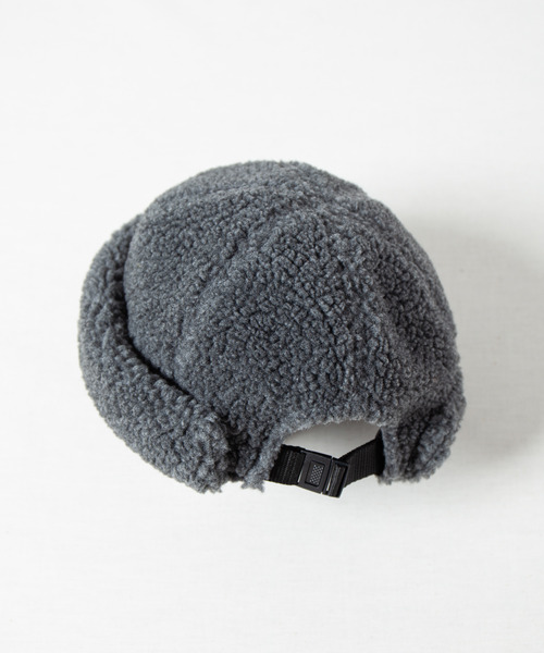 RACAL(ラカル)の「Boa Retro Fleece Roll Cap / ボアレトロフリースロールキャップ(キャップ・メンズ・ブラック/アイボリー/グレー・FREE)」の17枚目の写真