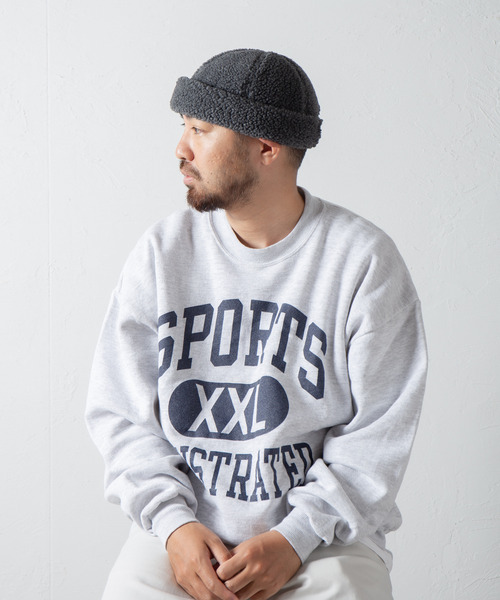 RACAL(ラカル)の「Boa Retro Fleece Roll Cap / ボアレトロフリースロールキャップ(キャップ・メンズ・ブラック/アイボリー/グレー・FREE)」の18枚目の写真