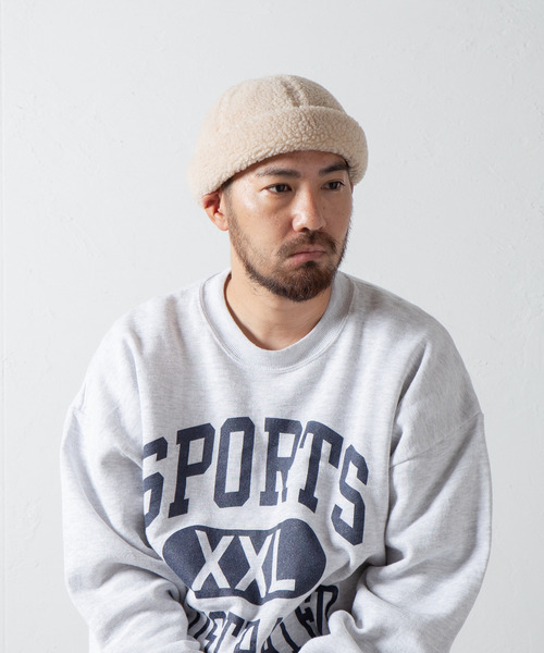 RACAL(ラカル)の「Boa Retro Fleece Roll Cap / ボアレトロフリースロールキャップ(キャップ・メンズ・ブラック/アイボリー/グレー・FREE)」の21枚目の写真