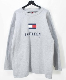 【ヴィンテージ古着】90s TOMMY HILFIGER/トミーヒルフィガー クルーネックスウェット