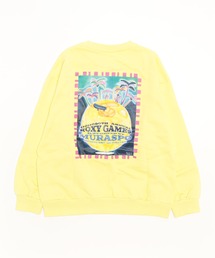 【ムラサキスポーツ限定】ムラスポ×ROXY×YUKI IWAMA ムラスポユニフォームプロジェクト ルーズシルエット トレーナー RPO231625M