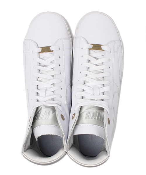 NIKE SPORTSWEAR(ナイキスポーツウェアー)の「ユニセックス ナイキ ブレーザー ホワイト NIKE BLAZER LUX PRM QS 776261-100(スニーカー・メンズ・ホワイト・24.5cm/27.5cm/28.5cm/26.5cm/27cm/24cm/28cm)」の10枚目の写真