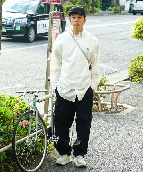 U.S. POLO ASSN.（ユーエスポロアッスン）の「【U.S. POLO ASSN./ユーエスポロアッスン】ワンポイントブランドロゴ刺繍 　ビッグシルエット　ニットベスト（ベスト・メンズ・グリーン/ネイビー/ベージュ/オフホワイト・MEDIUM/LARGE）」の15枚目の写真