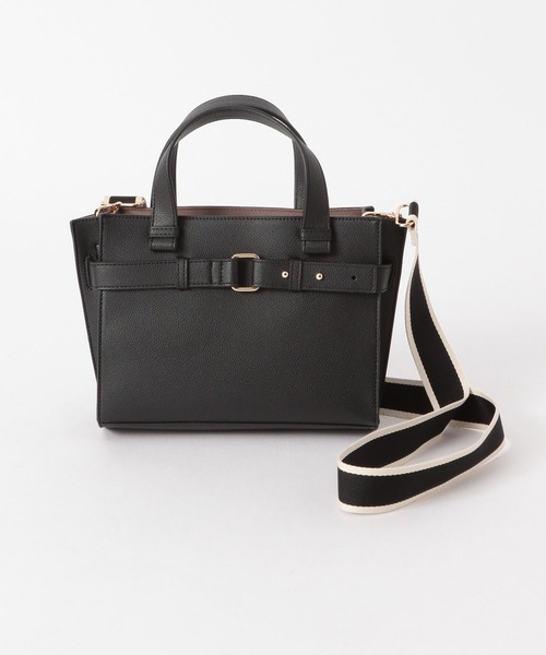 Andemiu(アンデミュウ)の「【WEB限定ブラック】ラインショルダーバッグ185464(ショルダーバッグ・レディース・ブラウン/アイボリー/ブラック/ブルー・FREE)」の12枚目の写真