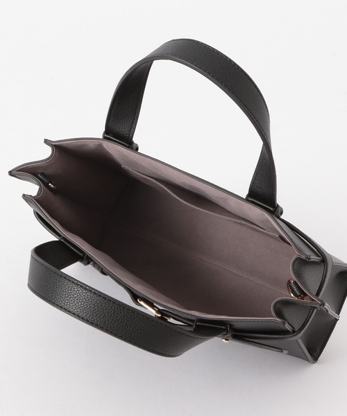 Andemiu(アンデミュウ)の「【WEB限定ブラック】ラインショルダーバッグ185464(ショルダーバッグ・レディース・ブラウン/アイボリー/ブラック/ブルー・FREE)」の6枚目の写真