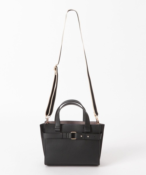 Andemiu(アンデミュウ)の「【WEB限定ブラック】ラインショルダーバッグ185464(ショルダーバッグ・レディース・ブラウン/アイボリー/ブラック/ブルー・FREE)」の21枚目の写真