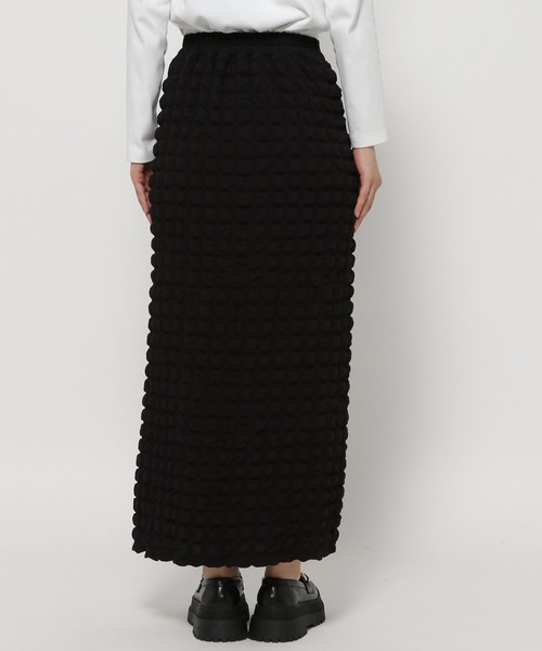 PAGEBOY（ページボーイ）の「スクエアジャガードタイトスカート（スカート・レディース・ブラック/オフホワイト・FREE）」の11枚目の写真