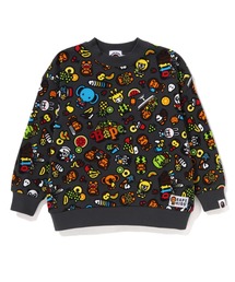 A BATHING APE（アベイシングエイプ）の「BABY MILO MIXED FRUIT LOOSE FIT CREWNECK K（スウェット）」