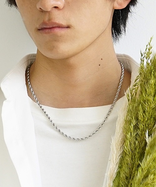 MinoriTY】S字ロープチェーンネックレス メンズ ウィメンズ
