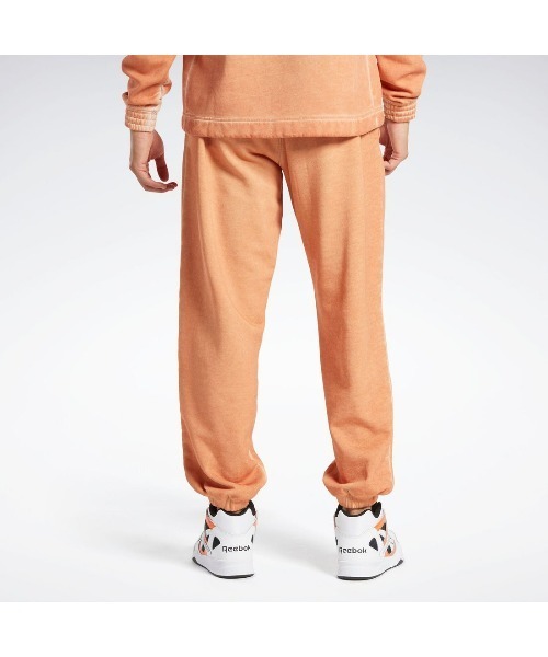 Reebok（リーボック）の「バスケットボール パンツ / BB BASKETBALL BI-DYE PANT（スウェットパンツ・メンズ・ブラック/オレンジ・MEDIUM/LARGE/X-LARGE/XX-LARGE/SMALL）」の6枚目の写真