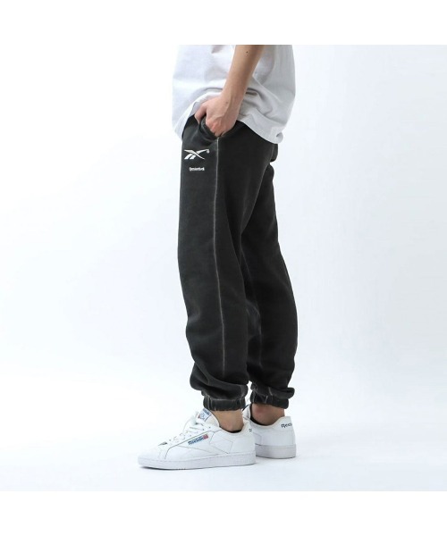 Reebok（リーボック）の「バスケットボール パンツ / BB BASKETBALL BI-DYE PANT（スウェットパンツ・メンズ・ブラック/オレンジ・MEDIUM/LARGE/X-LARGE/XX-LARGE/SMALL）」の8枚目の写真