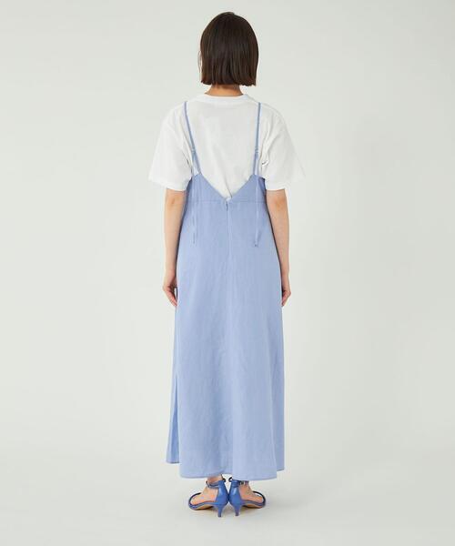 Chiko様⭐️新品⭐️イチアンティークス 高級リネン コルトレイクリネンワンピース green label relaxing（グリーンレーベルリラクシング）の