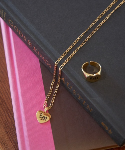 PBLIM（ページボーイリム）の「PAGEBOYLIM/ハートロゴネックレス（ネックレス・レディース・シルバー/ゴールド・FREE）」の2枚目の写真
