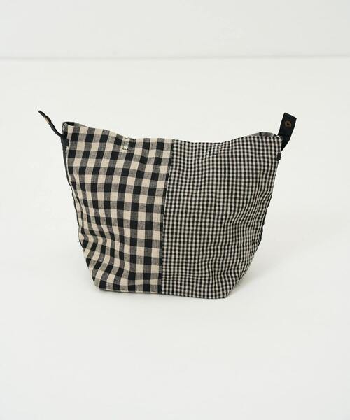 conges payes ADIEU TRISTESSE(コンジェ ペイエ アデュートリステス)の「配色ミニトート(ショルダーバッグ・レディース・チェック/ピンク・FREE)」の14枚目の写真