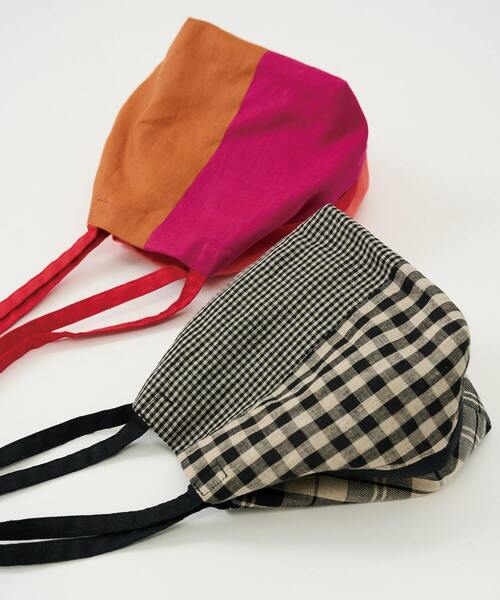 conges payes ADIEU TRISTESSE(コンジェ ペイエ アデュートリステス)の「配色ミニトート(ショルダーバッグ・レディース・チェック/ピンク・FREE)」の22枚目の写真