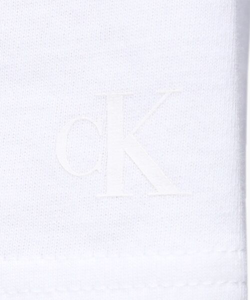 Calvin Klein(カルバン・クライン)の「ロゴプリント Tシャツ(Tシャツ/カットソー・メンズ・ブラック/ホワイト・L/M/S)」の11枚目の写真