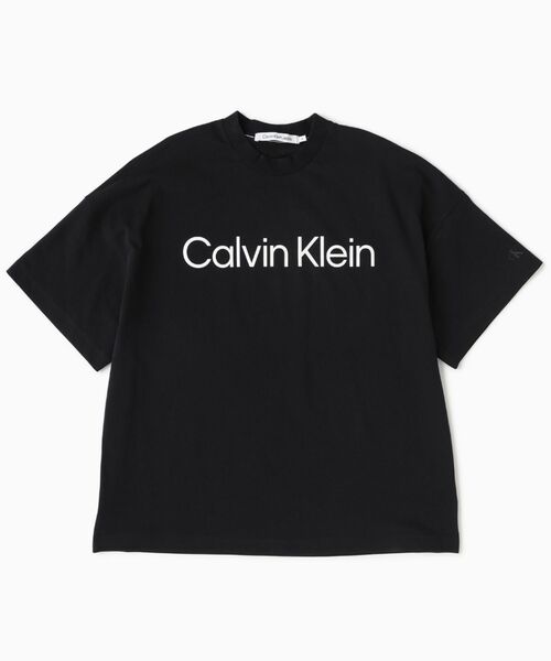 Calvin Klein(カルバン・クライン)の「ロゴプリント Tシャツ(Tシャツ/カットソー・メンズ・ブラック/ホワイト・L/M/S)」の10枚目の写真