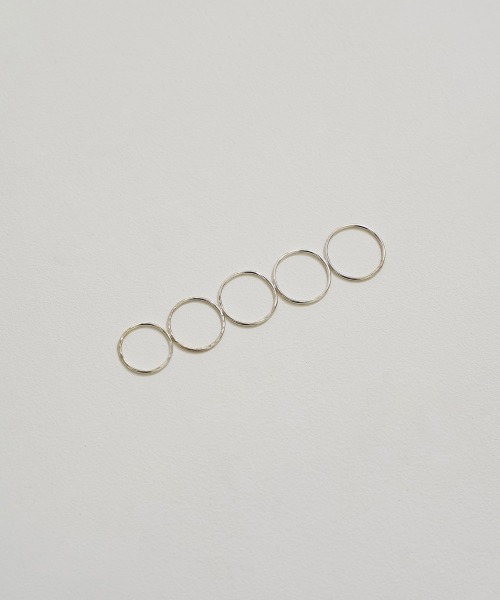 TODAYFUL（トゥデイフル）の「TODAYFUL　Thin Ring 5 Set シンリング5セット/12390901（リング・レディース・シルバー/ゴールド・ONE SIZE）」の13枚目の写真