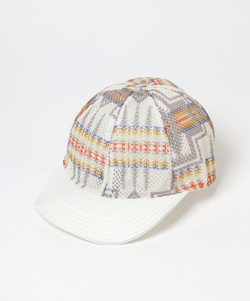 PENDLETON（ペンドルトン）の「【PENDLETON(ペンドルトン)】リバーシブルメッシュキャップ(KIDS)（キャップ・キッズ・オフホワイト/ベージュ/ライトブルー・FREE）」の22枚目の写真