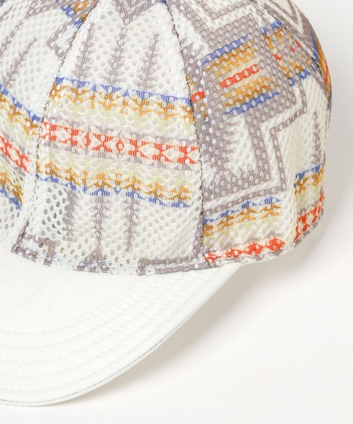 PENDLETON（ペンドルトン）の「【PENDLETON(ペンドルトン)】リバーシブルメッシュキャップ(KIDS)（キャップ・キッズ・オフホワイト/ベージュ/ライトブルー・FREE）」の7枚目の写真