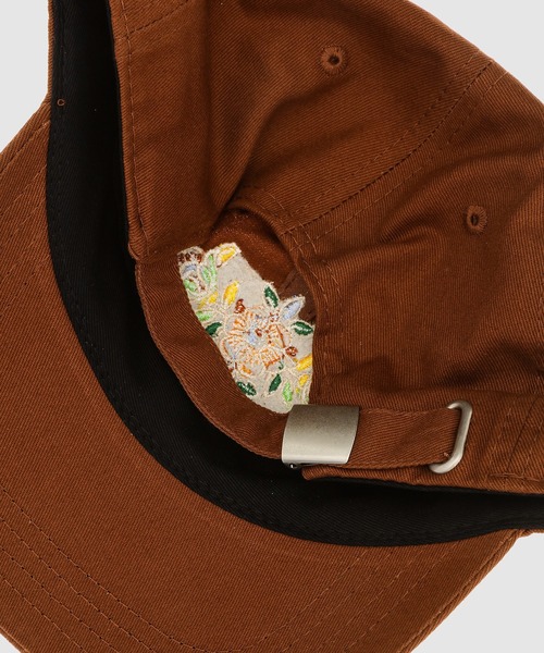 Drole De Monsieur（ドロール ド ムッシュ）の「La Casquette Drole Fleurie（キャップ・メンズ・ブラウン・ONE SIZE）」の5枚目の写真