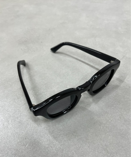 WHO'S WHO gallery（フーズフーギャラリー）の「太フレームサングラス（サングラス・レディース・ブラック/ブラウン・FREE）」の9枚目の写真