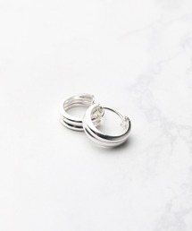 /SILVER925/12mmデザインフープピアス