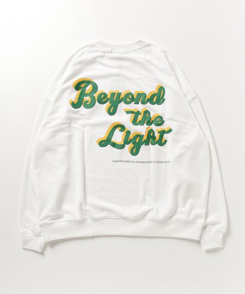 Beno(ビーノ)の「ライトTC裏毛 ルーズシルエット バックグラフィック トレーナー(スウェット・メンズ・ロイヤルブルー/ブラック/杢グレー/ホワイト・M/L)」の11枚目の写真