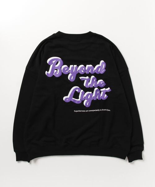 Beno(ビーノ)の「ライトTC裏毛 ルーズシルエット バックグラフィック トレーナー(スウェット・メンズ・ロイヤルブルー/ブラック/杢グレー/ホワイト・M/L)」の20枚目の写真