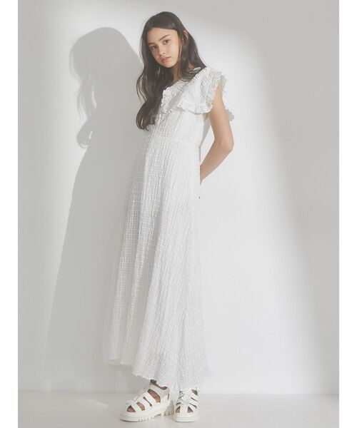 merry jenny（メリージェニー）の「checkスクエアカラーブラウス（シャツ/ブラウス・レディース・ブルー/オフホワイト/ネイビー・FREE）」の21枚目の写真