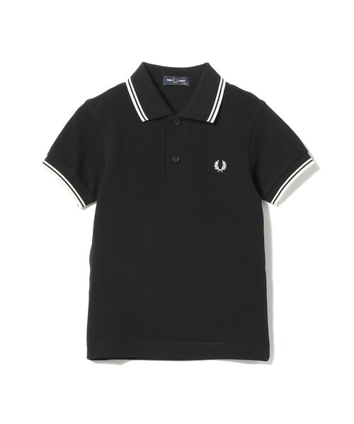 こども ビームス（コドモビームス）の「FRED PERRY / Twin Tipped ポロシャツ 23（2～9才）（ポロシャツ・キッズ・チャコールグレー/ブラック/ホワイト/ネイビー・2-3/4-5/6-7/8-9）」の3枚目の写真